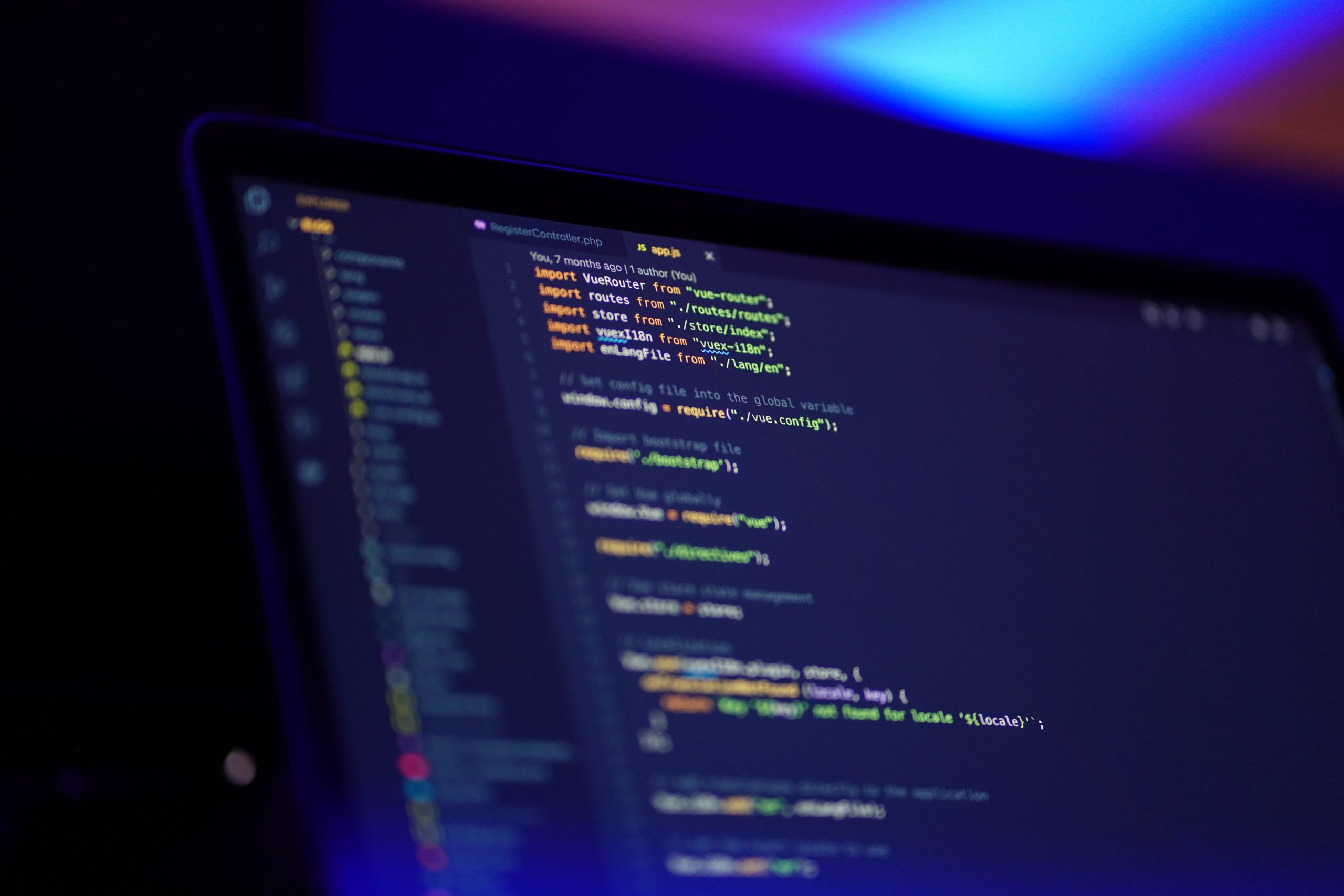 Picture of computer