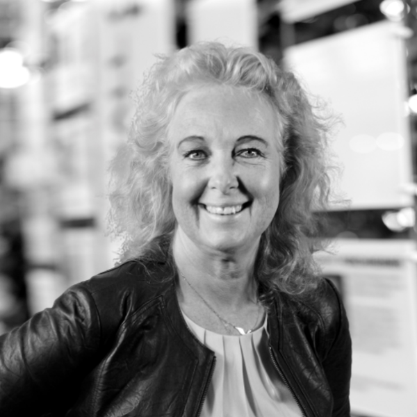 Porträttfoto av Ann-Charlotte Johannesson för 100-listan