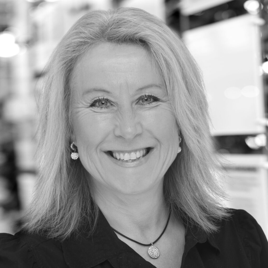 Porträtt foto av Inger Händestam för 100-listan