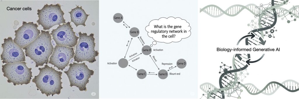 image for the project BRAI - Biology-informed Robust AI Methods for Inferring Complex Gene Regulatory Networks