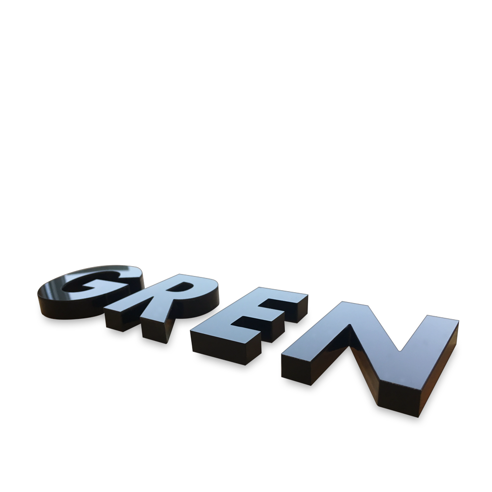 Akryl text