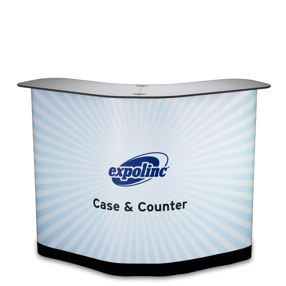 Mässbord Case & Counter