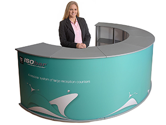 Stor receptionsdisk