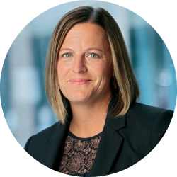 Bild på Camilla Einarsson som gick en av Östsvenska Handelskammaren och Styrelseakademins styrelseutbildningar i Linköping under 2022.