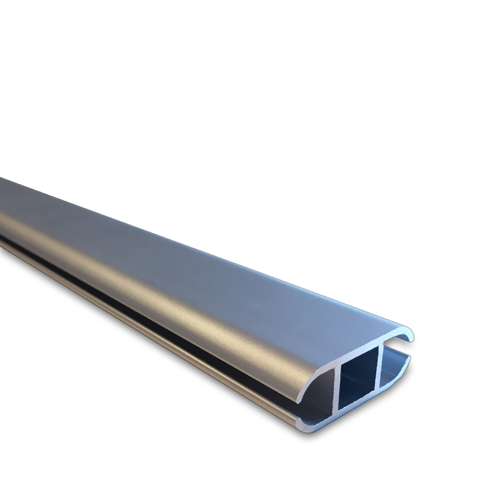 Aluminiumprofil till banderoll med kederlist - kort