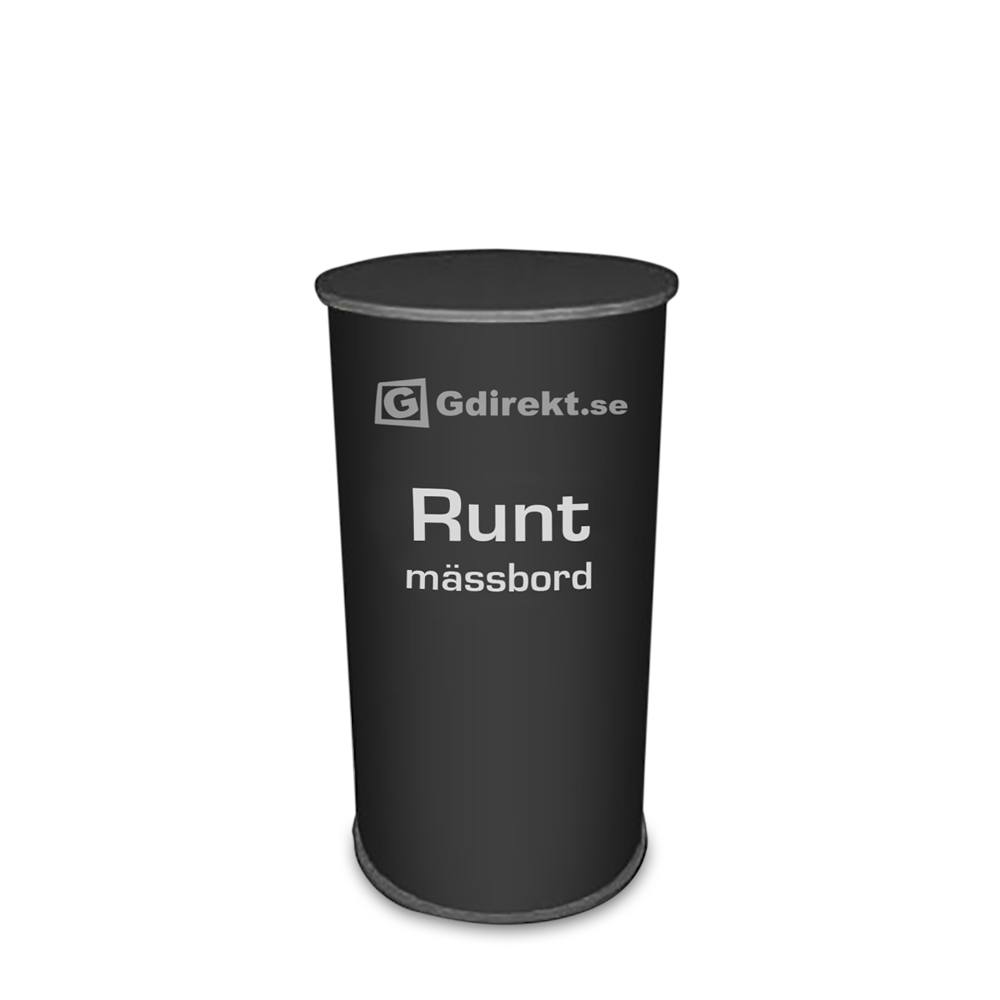 Runt mässbord